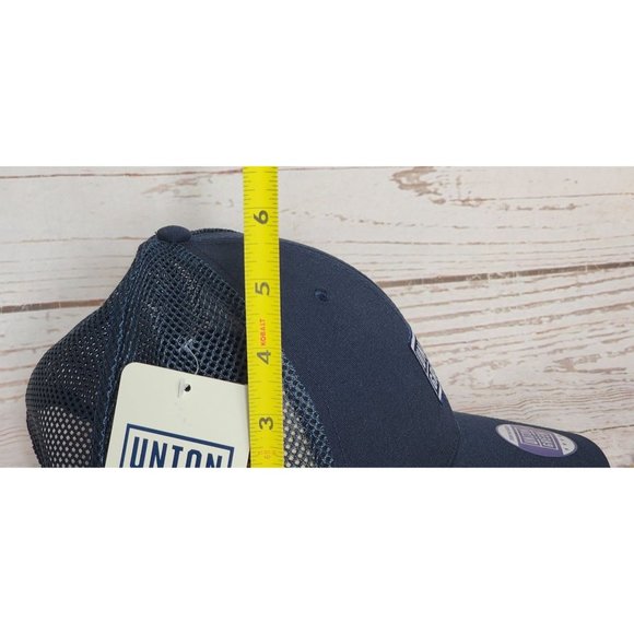 Union Green UG Navy/Navy Mesh Back Adjustable Snapback Hat - Join the Union! - Picture 7 of 16